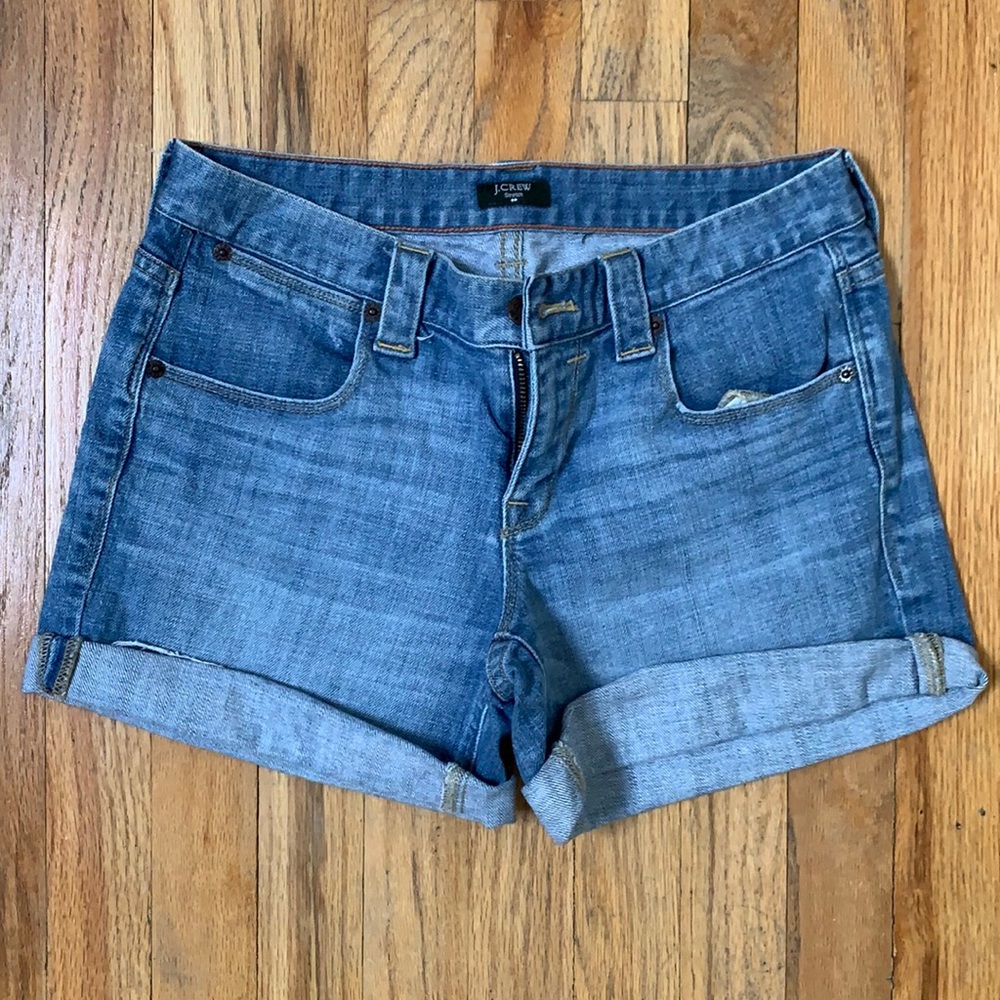 JCrew Stretch Denim Shorts